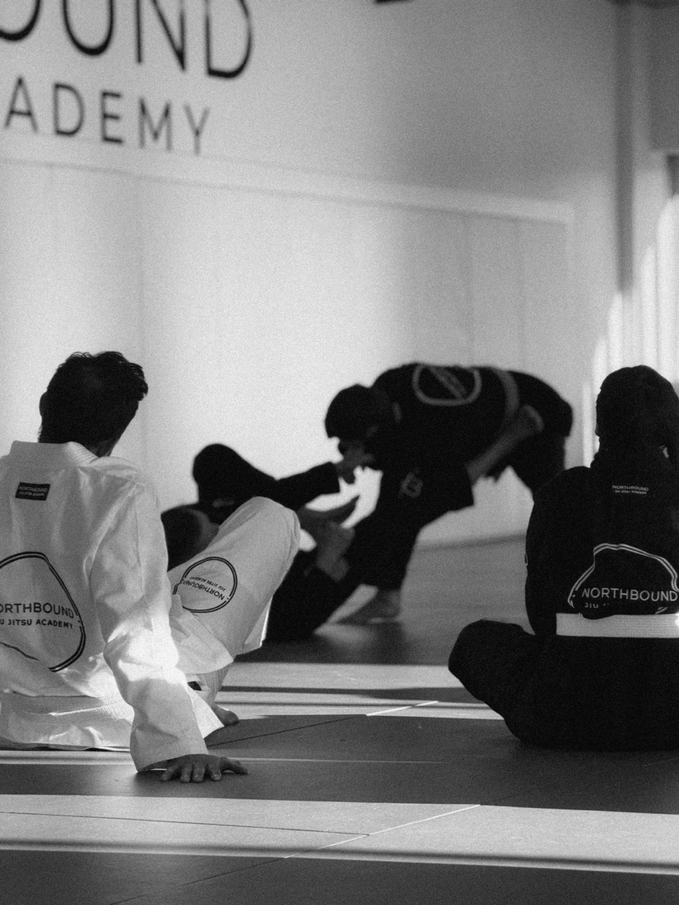 Élèves qui observent une ronde d'entraînement contrôlée chez Northbound