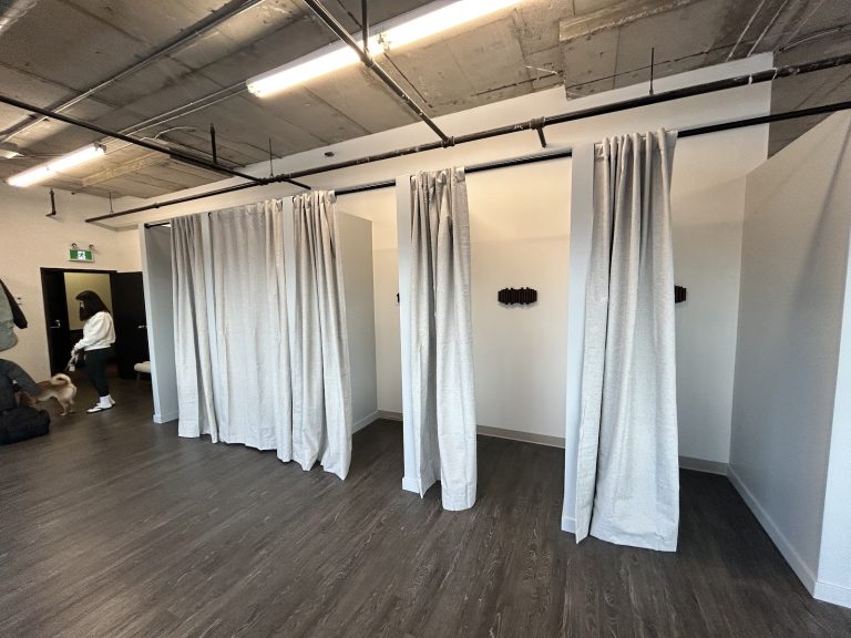 Espace propre pour se changer